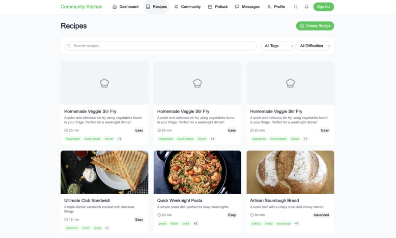 Community Kitchen – screenshot 4