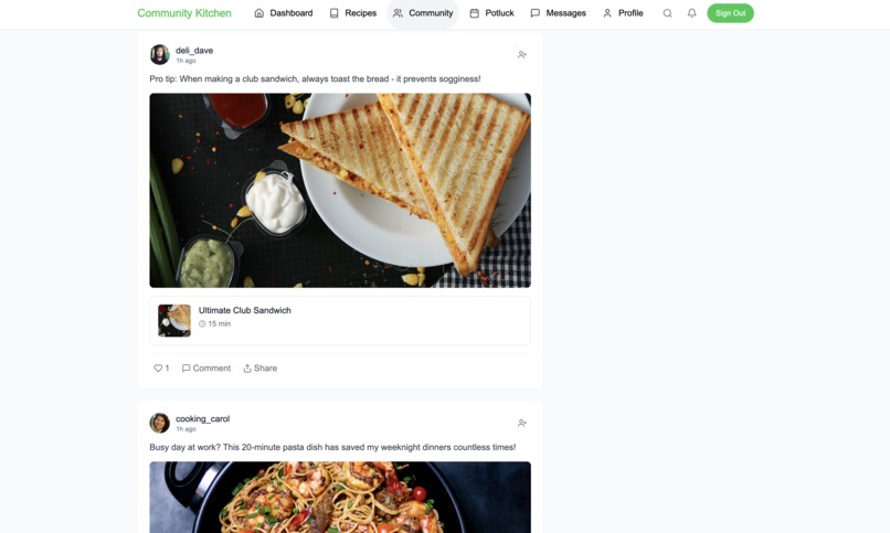 Community Kitchen – screenshot 5