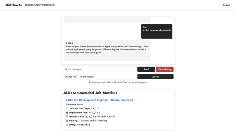SkillFlowAI – screenshot 4
