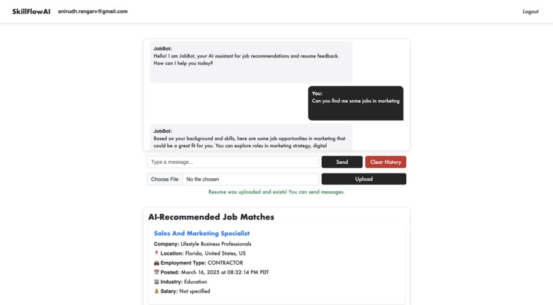 SkillFlowAI – screenshot 6