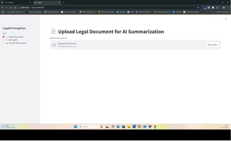LegalAI – screenshot 2
