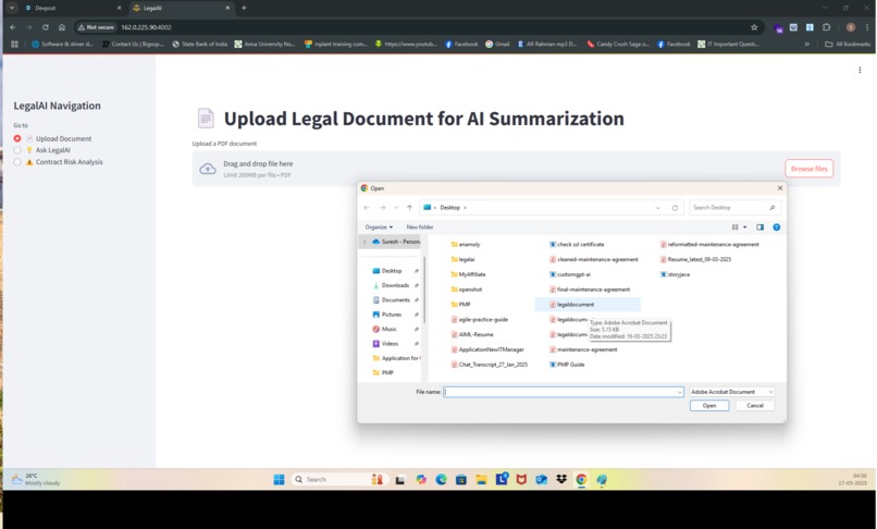 LegalAI – screenshot 3