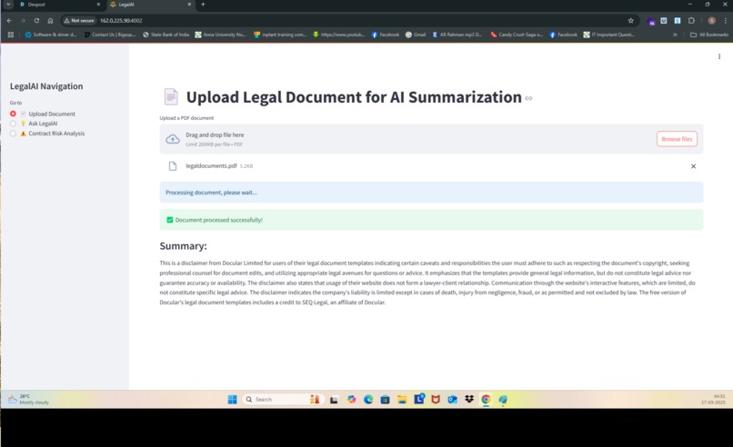 LegalAI – screenshot 4