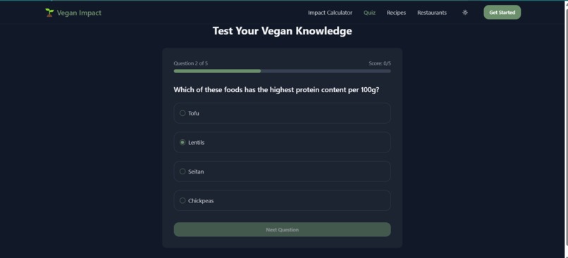 Vegan Impact Hub – screenshot 9