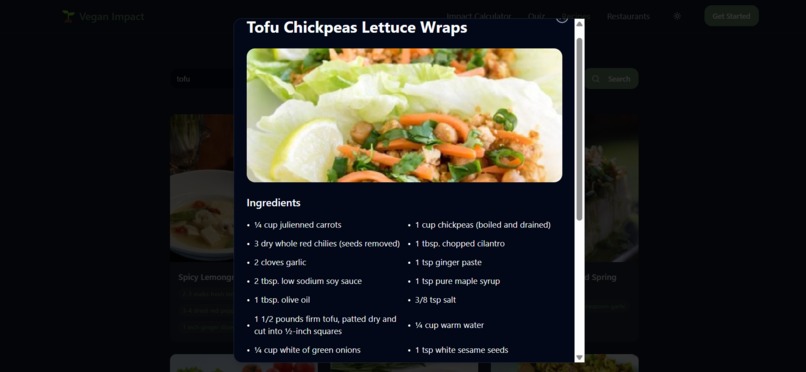 Vegan Impact Hub – screenshot 8