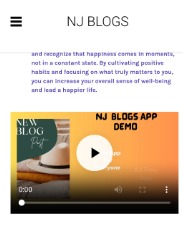 NJ Blogs App – screenshot 9