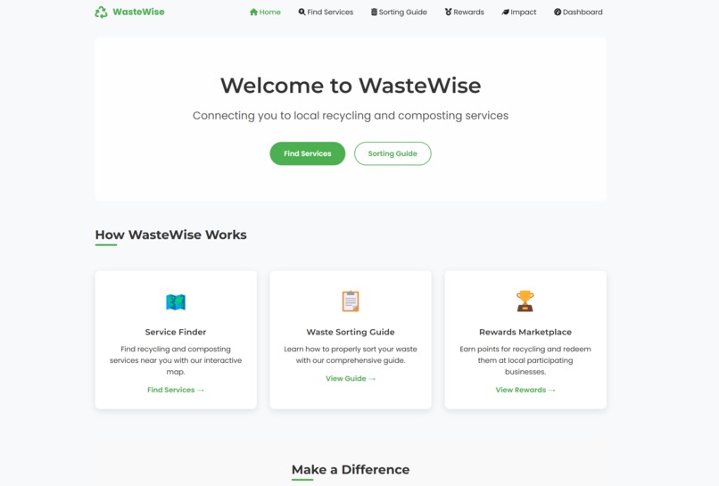 WasteWise – screenshot 1