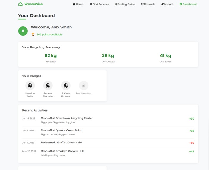 WasteWise – screenshot 3