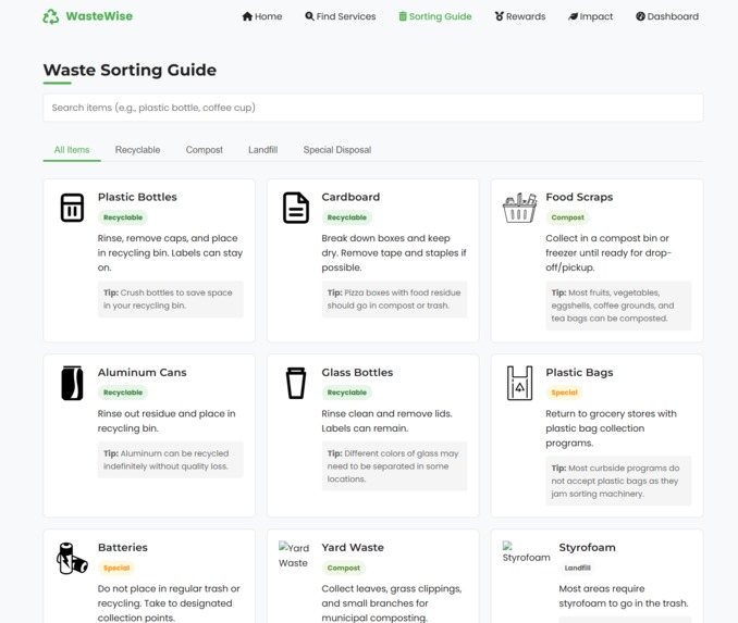WasteWise – screenshot 4