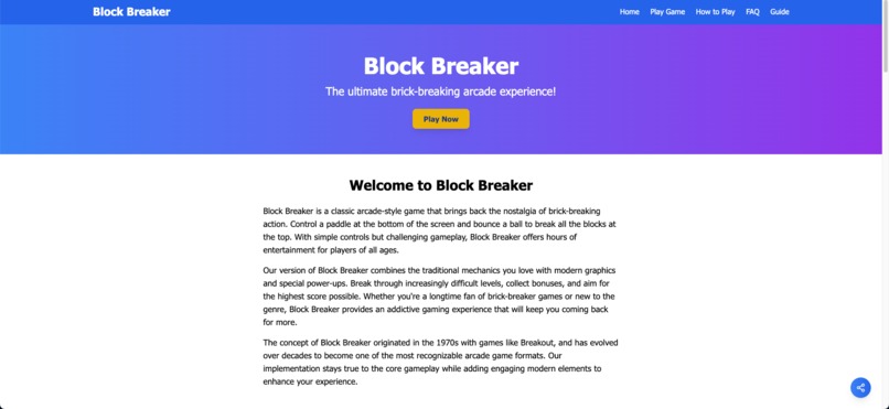 Block Breaker – screenshot 1