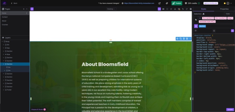 InstawebAI – screenshot 1