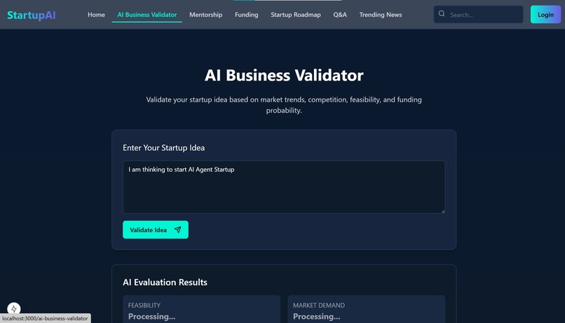 Startup AI – screenshot 4