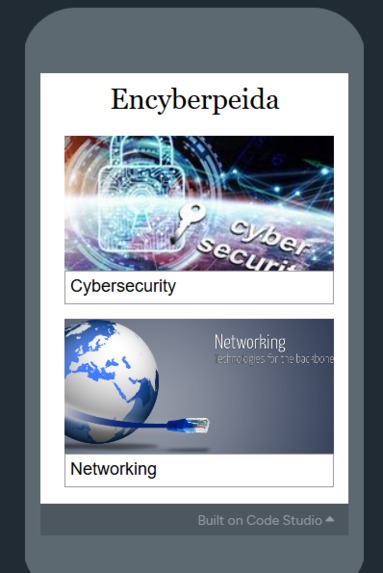 Encyberpedia – screenshot 1