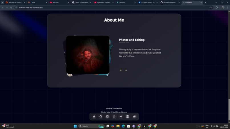 Nikhils Portfolio – screenshot 3