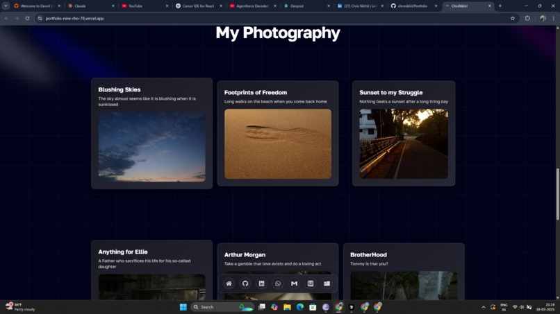 Nikhils Portfolio – screenshot 5
