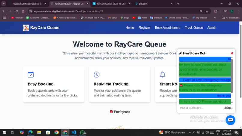 RayeCure Queue Management System – screenshot 6