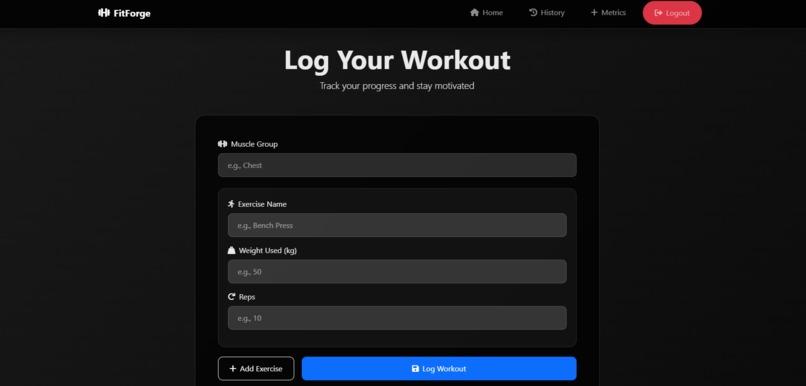 FitForge – screenshot 8