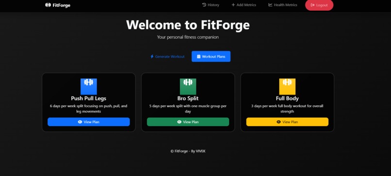 FitForge – screenshot 6