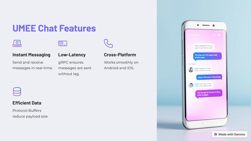 UMEE Chat – screenshot 3