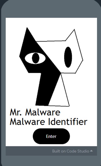 Mr. Malware, Malware Identifier – screenshot 1