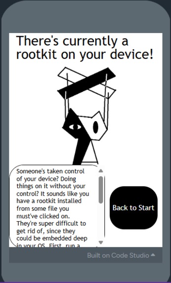 Mr. Malware, Malware Identifier – screenshot 4