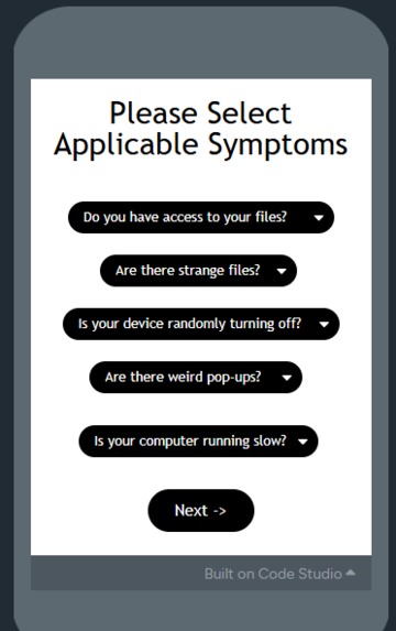 Mr. Malware, Malware Identifier – screenshot 2