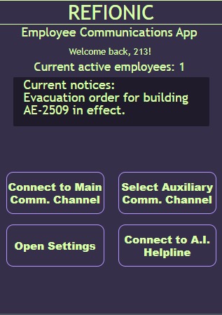Refionic – screenshot 1
