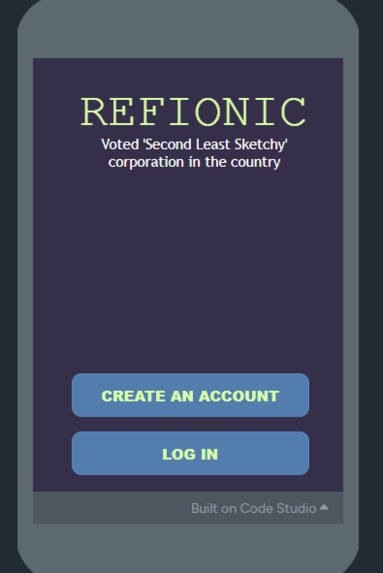 Refionic – screenshot 2