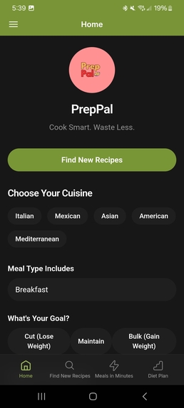 PrepPal – screenshot 2
