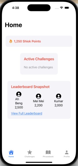 Shiok Speak – screenshot 4