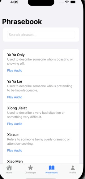 Shiok Speak – screenshot 6