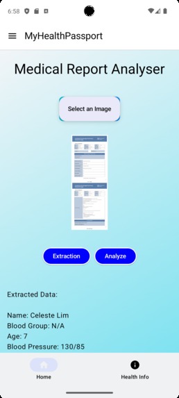 MyHealthPassport – screenshot 3
