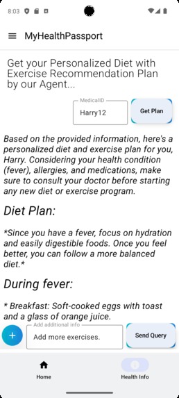MyHealthPassport – screenshot 8