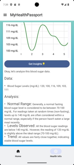MyHealthPassport – screenshot 9