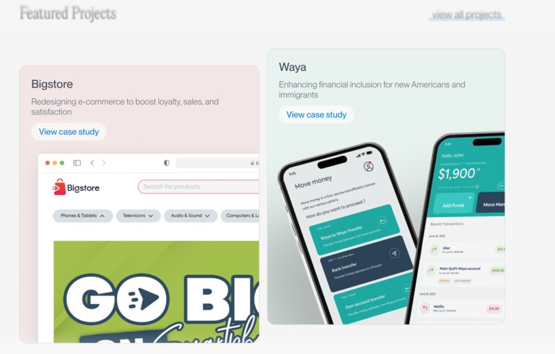 Roman Lenjo – Personal Portfolio  – screenshot 2