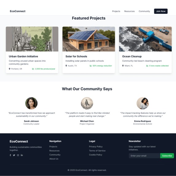 EcoConnect – screenshot 2
