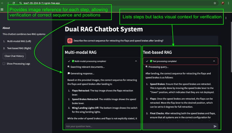 AeroSage: Generative AI for Trusted Aviation Maintenance – screenshot 1