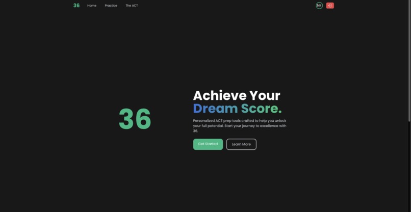 36, the #1 ACT Prep Tool – screenshot 1