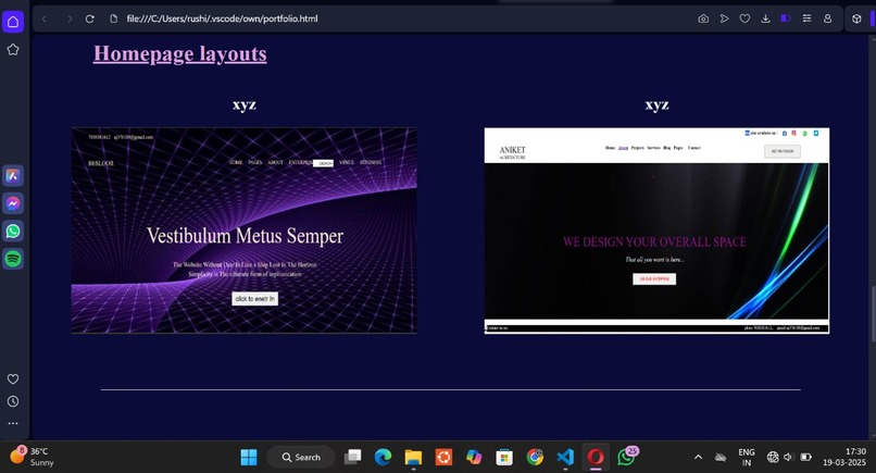 rushi's portfolio – screenshot 4