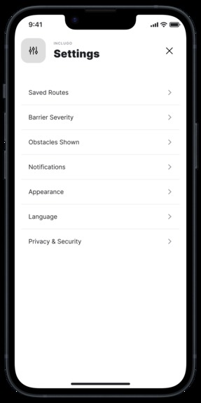 IncluGo – screenshot 1