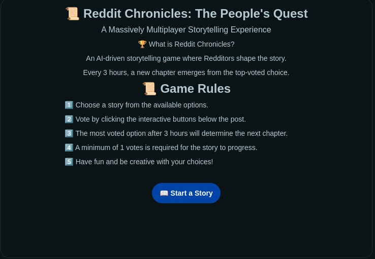 Reddit Chronicle – screenshot 1