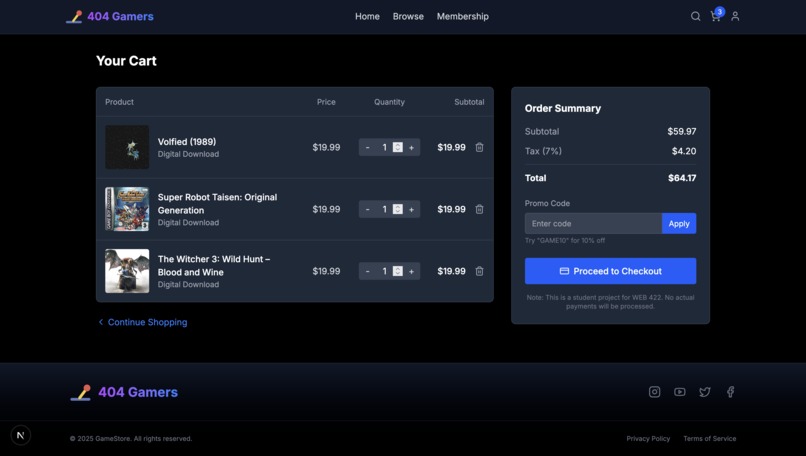 404 Gamers – screenshot 4