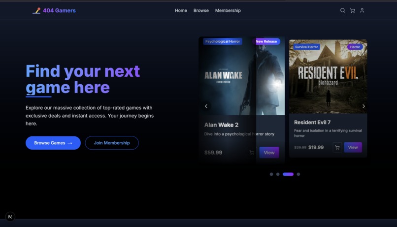 404 Gamers – screenshot 1