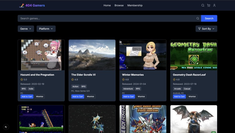 404 Gamers – screenshot 2