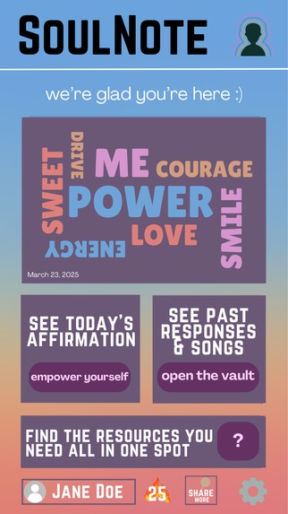 SoulNote – screenshot 1