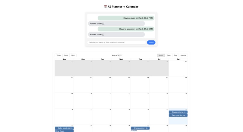 AutoSched – screenshot 1