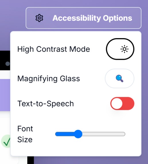 SmartCart Accessibility – screenshot 1