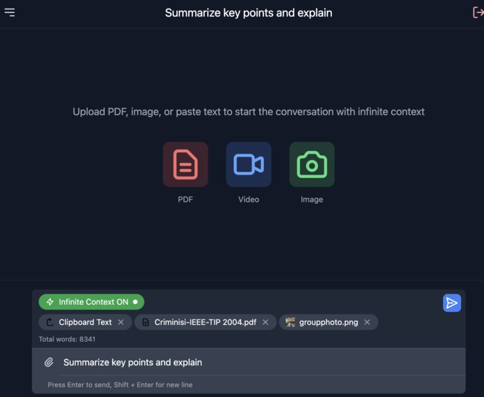 Infinite Context – screenshot 3