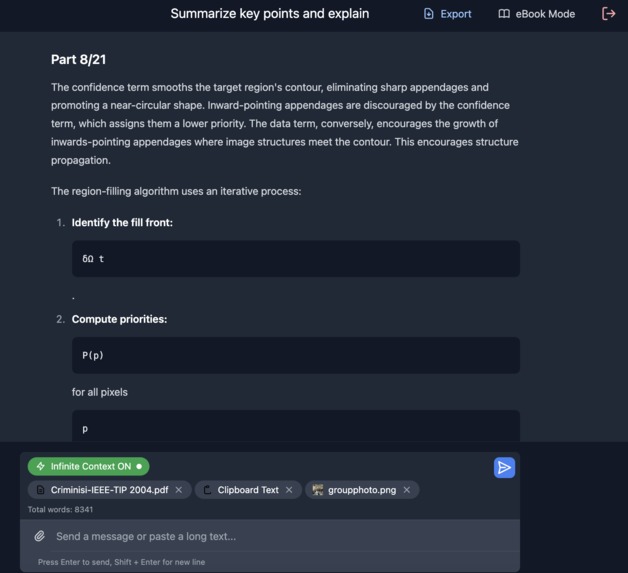 Infinite Context – screenshot 4