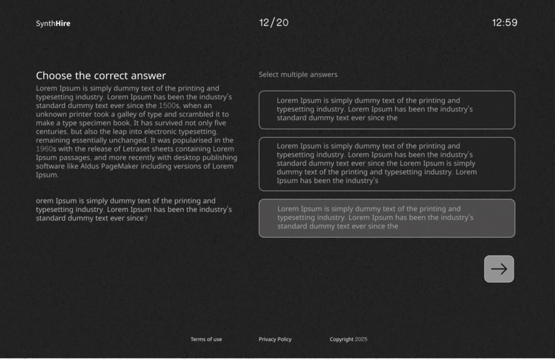 SynthHire – screenshot 4